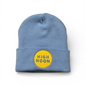 NWOT High Noon Logo Cuffed Beanie
